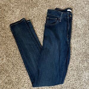Levis Women's Dark Blue Jeans